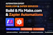 make com automation, zapier automation, make com automation,  fix make com