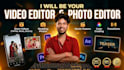 do professional video editing for youtube reels shorts ads