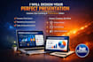 powerpoint presentation design and canva presentation