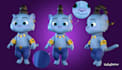 create high end 3d character models, rigging and animation
