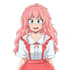 create a 4 frame custom anime pngtuber