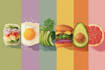 make a food pop art illustration