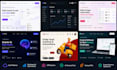 design and develop a modern responsive landing page website that converts