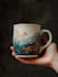 draw coffee mug design, custom mug design