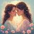 design couple portrait illustration