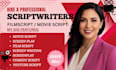write youtube script movie script video script screenplay