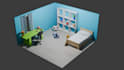 3d model in blender