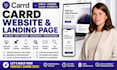 design carrd website design, carrd landing page, redesign carrd website carrd co