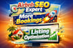optimize airbnb listing, airbnb SEO, listing optimization, and booking boost