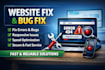 maintain, update, and fix your website