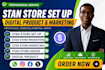 do stan store setup, stan store design,stan store marketing,stan store promotion