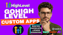 gohighlevel custom app ghl marketplace apps ghl api integration sms integration