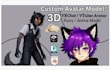 create 3d character models for vtuber, anime, 3d rigging, vroid or vrchat