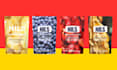 design healthy nuts frozen fruits tea packaging