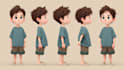 draw cute cartoon character