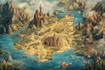 make your fantasy map for rpg, novels