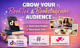 grow your booktok and bookstagram audience