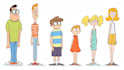 draw simple cartoon line art illustration