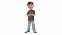 draw a digital cartoon illustration