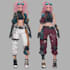 design anime character , cyberpunk character