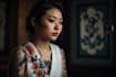 making a japanese style tattoo art