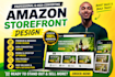 design amazon storefront, amazon brand store design, a plus content storefront