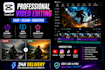 edit reels with smooth transitions and effects