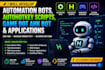 develop automation bots, autohotkey scripts, game bot ahk bot and applications