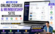 setup online course german sales funnel membership site on systeme io or kajabi