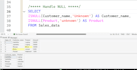 do sql data cleaning, transformation and fix messy datasets