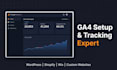setup ga4 and GTM tracking for your website