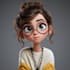 draw a cute cartoon character art