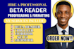 beta read critique novel, thriller mystery ya beta reader constructive feedback