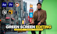 professionally remove green screen and replace background