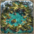 make a fantasy map illustration and world map