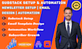 setup substack substack newsletter, promotion, growth, website, setup beehiiv