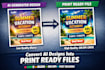 convert ai designs into print ready 300 dpi cmyk files fast