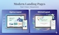 create a responsive landing page