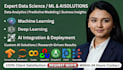do machine learning, deep learning, nlp, computer vision, and data science tasks