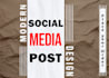create custom social media post design