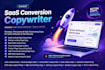 write saas landing page copy high converting saas sales copy b2b saas
