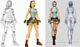 create retro low poly 3d character model rigging for ps1 ps2 n64