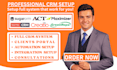 setup sugarcrm suitecrm creatio act maximizer greenrope and automation