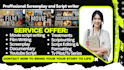 read, write and edit your script movie film script tv screenplay, script editor