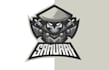 make bold and powerful samurai logo for your brand