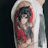 make anime tattoo design