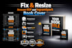 fix resize amazon KDP, ingramspark book cover