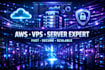 setup aws, vps server and deploy your website