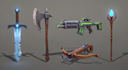 create 3d game assets, 3d game model, unreal engine, 3d props, unity