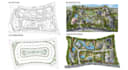 render 2d site plan 3d master plan lot subdivision landscape design